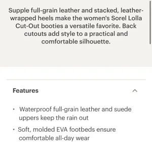 Sorel Lolla II Cut Out Bootie in Nuebuck Tan 9 thumbnail 2