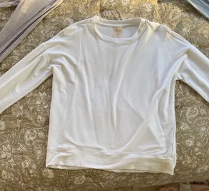 White Long Sleeve Shirt thumbnail 1