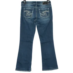 Silver Jeans Suki Bootcut Y2K Retro Western Casual Minimalist Classic Blue 29 thumbnail 7