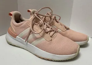 Adidas Women's Racer TR21 H00649 Pink Running Shoes Size 7.5 thumbnail 1