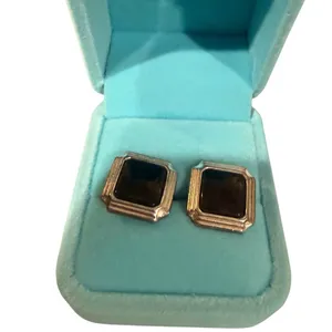Vintage Christian Dior Black Cabochon Clip-On Earrings thumbnail 13