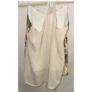 Daytrip Sequin Razor Back Shear Tank Top SIze Medium thumbnail 4