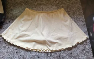 Wild Fable light yellow mini skirt thumbnail 1