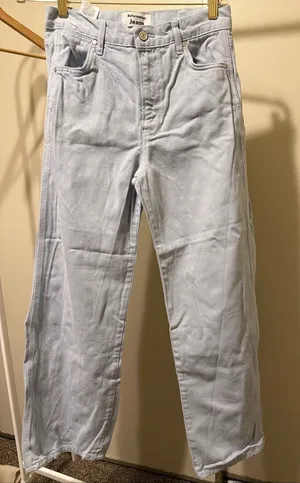 Reformation Cowboy High Rise wide leg Jeans 27 thumbnail 1