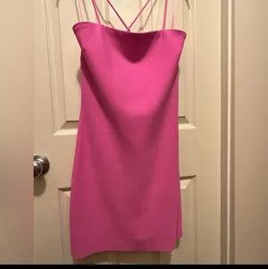 Amanda Uprichard Ronit Dress in Pink thumbnail 4