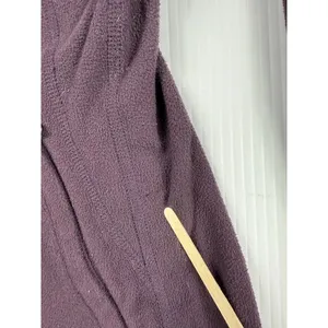 North Face Sweatshirt Womens‎ Medium Hoodie Full Zip Long Sleeve Purple TKA 200 thumbnail 6