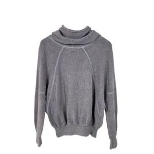 Prana Auberon Cowl‎ Neck Sweater Womens Small Grey Purple Long Sleeve Pullover thumbnail 6