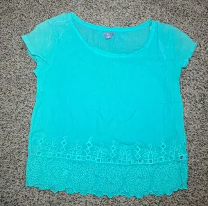 Aerie green top thumbnail 1