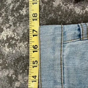 7 For All Mankind Dojo Wide Leg Flare Jeans Light Wash Denim thumbnail 10