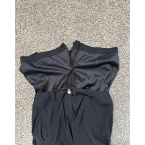 Nike Golf Dri-FIT Black Skort Womens Size 4 Athletic Skirt with Shorts Pockets thumbnail 7