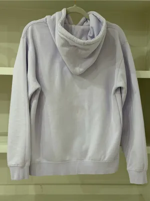 Glossier Womens Crewneck Hoodie - Light Lavender thumbnail 3