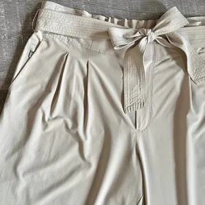 Athleta Skyline Pant II Womens 18 High Rise Paperbag Waist Straight Fit Slim thumbnail 3