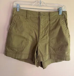 Old Navy Khaki Cargo Bermuda Shorts thumbnail 1