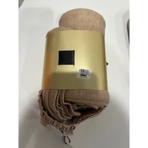 Brand New Chicos‎ Hint of Cashmere Gift Set Travel Wrap Sleep Eye Mask tan color thumbnail 2