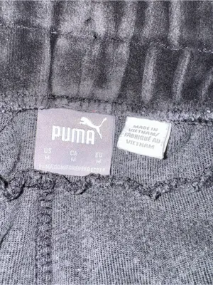 puma velour sweatpants thumbnail 4