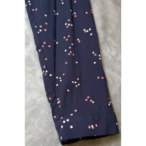Gap Womens Size Medium Navy Blue Polka Dot Tie Waist Shift Dress Long Sleeve thumbnail 12
