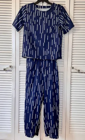 Blue Casual Set Size M thumbnail 1