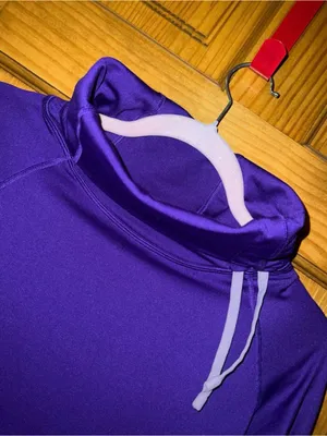 Nike Purple Cowl Neck Dri-FIT Women's Pullover thumbnail 4