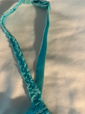 PINK - Victoria's Secret Turquoise Lace Bralette thumbnail 6