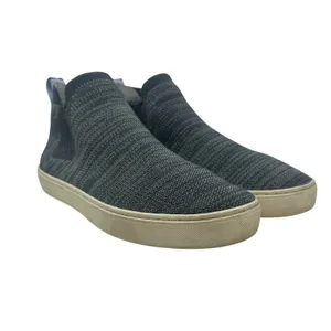 Rothy's The‎ Chelsea Knitted Ankle Sneaker Boots Graphite Melange Gray Size 9 thumbnail 2