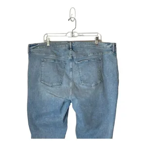 Abercrombie & Fitch Blue Light Wash Super Skinny Ankle Jeans‎ Plus Size 37 thumbnail 4