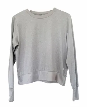 Vuori Light Heather Gay Daydream Crew Shirt Sz M thumbnail 1