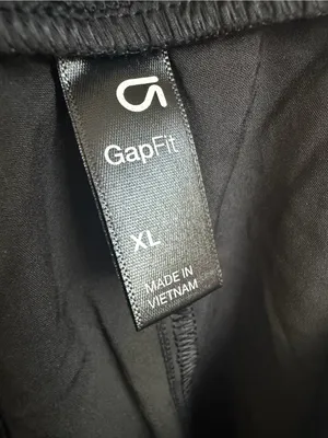 GAP Black Drawstring Track Pants thumbnail 5