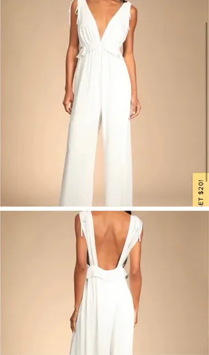 Lulus Jumpsuit White thumbnail 2