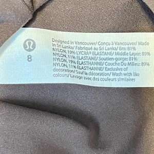 978 | NWOT Lululemon One-Shoulder Yoga Sports Bra Java Brown‎ Womens 8 thumbnail 7