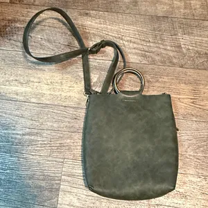 Anthropologie Olive Green Designer Bag thumbnail 8