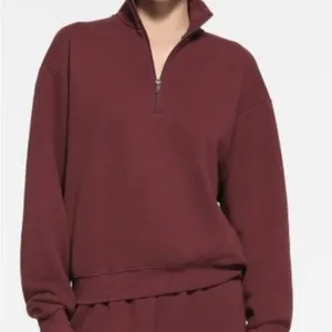 3. Skims cotton fleece quarter zip pullover sz 2x thumbnail 1