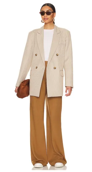 NWT Revolve Isabella Blazer In Khaki thumbnail 1