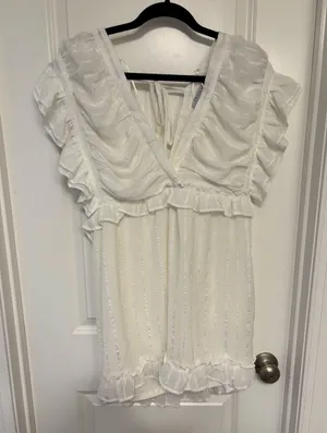 FAVLUX Dress White Mini  thumbnail 2