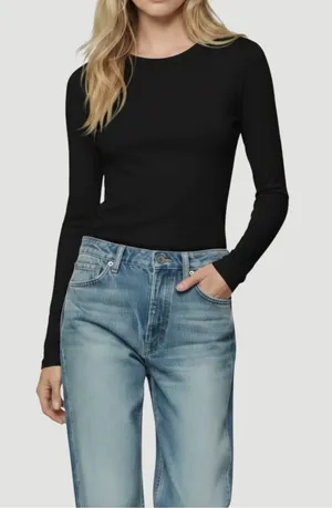 Majestic Paris Women’s Soft Touch Long Sleeve Crew Neck Top Shirt Size 3 (M) thumbnail 1