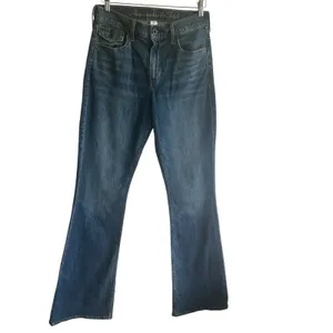 Abercrombie & fitch jeans Sz 28 Long High Rise Bootcut thumbnail 2