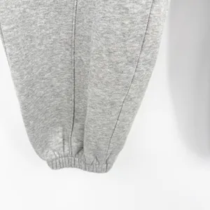 Nike Womens Heather Grey Fleece Relaxed Streetwear Jogger Sweatpants Size S thumbnail 4