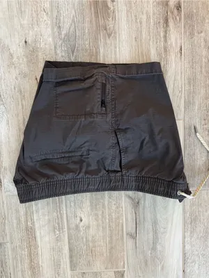 Vuori Women's Vintage Ripstop Shorts In Charcoal Grey Size Medium thumbnail 7