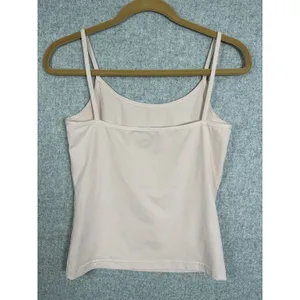 Vintage Bloomingdales‎ Small Womens Cami Top Light Pink Stretch 90s Scoop Neck thumbnail 5