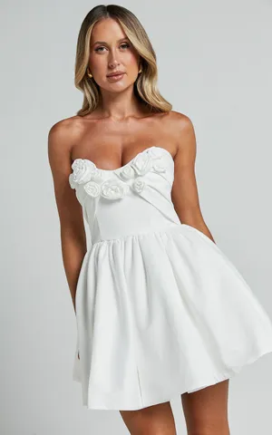 New Showpo Angeletta Mini Dress Sweetheart Fit & Flare Dress MSRP $139 thumbnail 1