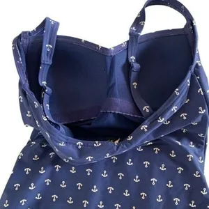 Niptuck Swimsuit One Piece 4 Blue Floral Fit Cup Shaping Swimwear‎ thumbnail 4