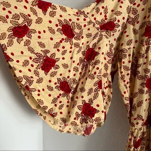 Faithfull The Brand X Anthropologie Melia Midi Dress Cottagecore Boho US 10 thumbnail 9