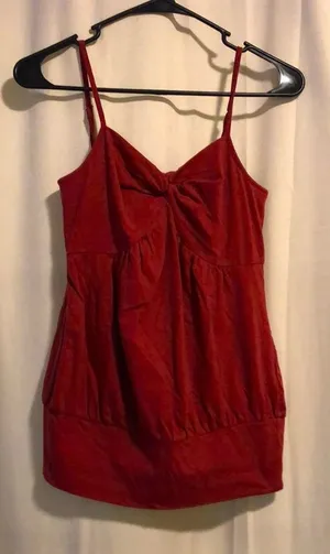 🎉4 for $20 Small Oh Baby Spaghetti Strap Tank thumbnail 1