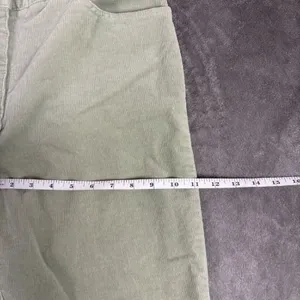 Charter Club Corduroy Pants Women's 10 Green Laura Fit Normcore Retro Academia thumbnail 8