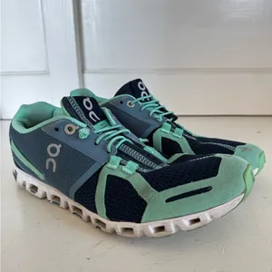On Cloud‎ women’s mint teal blue running shoes size 7 thumbnail 3