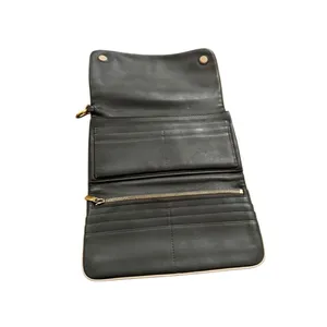 Tory Burch Beau Leather Wristlet Tri Fold Wallet thumbnail 6