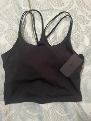 Workout Tank Top Black Fabletics  thumbnail 2