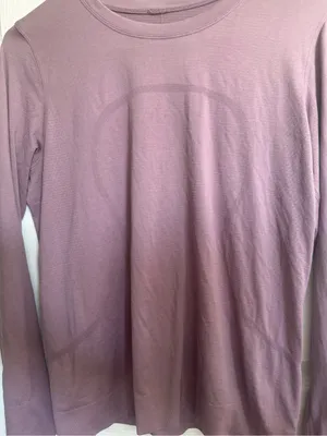 lululemon athletica swiftly long sleeve lavender lux thumbnail 2