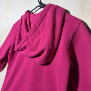 Carhartt Women’s XS Pink Quarter Zip Hoodie Sweatshirt Fleece Workwear Pullover thumbnail 9