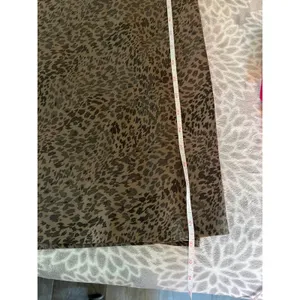 A New Day Leopard Print Maxi Slip Skirt XS‎ Brown Black Elastic Waist Minimalist Boho Chic thumbnail 6