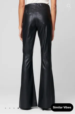 Free People x Blank NYC Leather Faux Pants thumbnail 2
